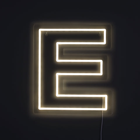 Bogstav Neon Væglamper