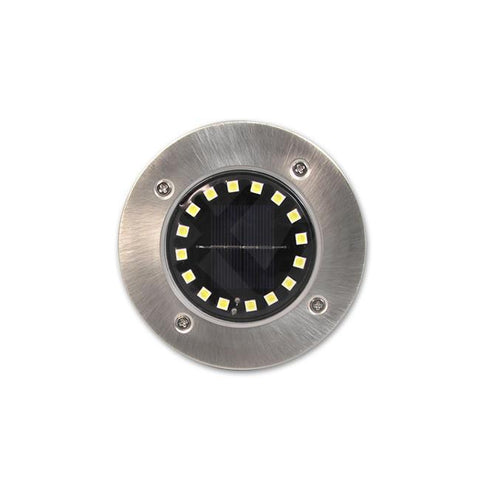 Solcelle LED Jordspot - 16 dioder m. Spyd