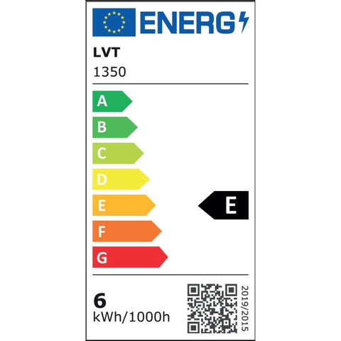 Malta LED Havelampe 50cm Sort