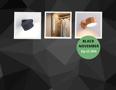 Trådløse væglamper