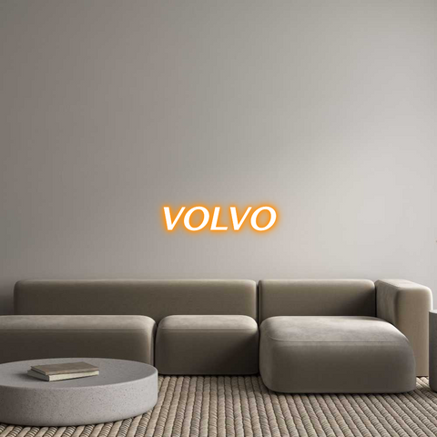 Custom Neon: VOLVO-OutletLamper.dk-OutletLamper.dk