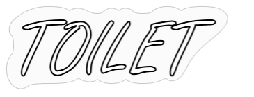 Custom Sign: TOILET-OutletLamper.dk-OutletLamper.dk