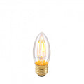 12 x LED 4W B35 Kertepære Klar Dæmpbar E27