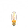 15 x LED 4W B35 Kertepære Klar Dæmpbar E27