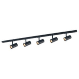 Prime 5-Spotskinne GU10 Sort-Nordics Pro-OutletLamper.dk