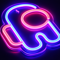 Among us Neon Væglampe