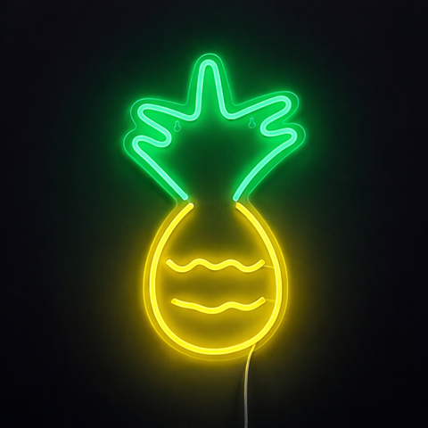 Pineapple Neon Væglampe