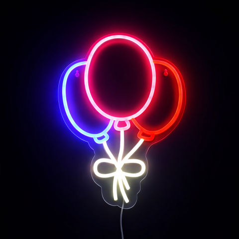 Balloons Neon Væglampe