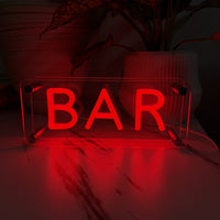 Bar LED Neon Box Bordlampe-Lightish-OutletLamper.dk
