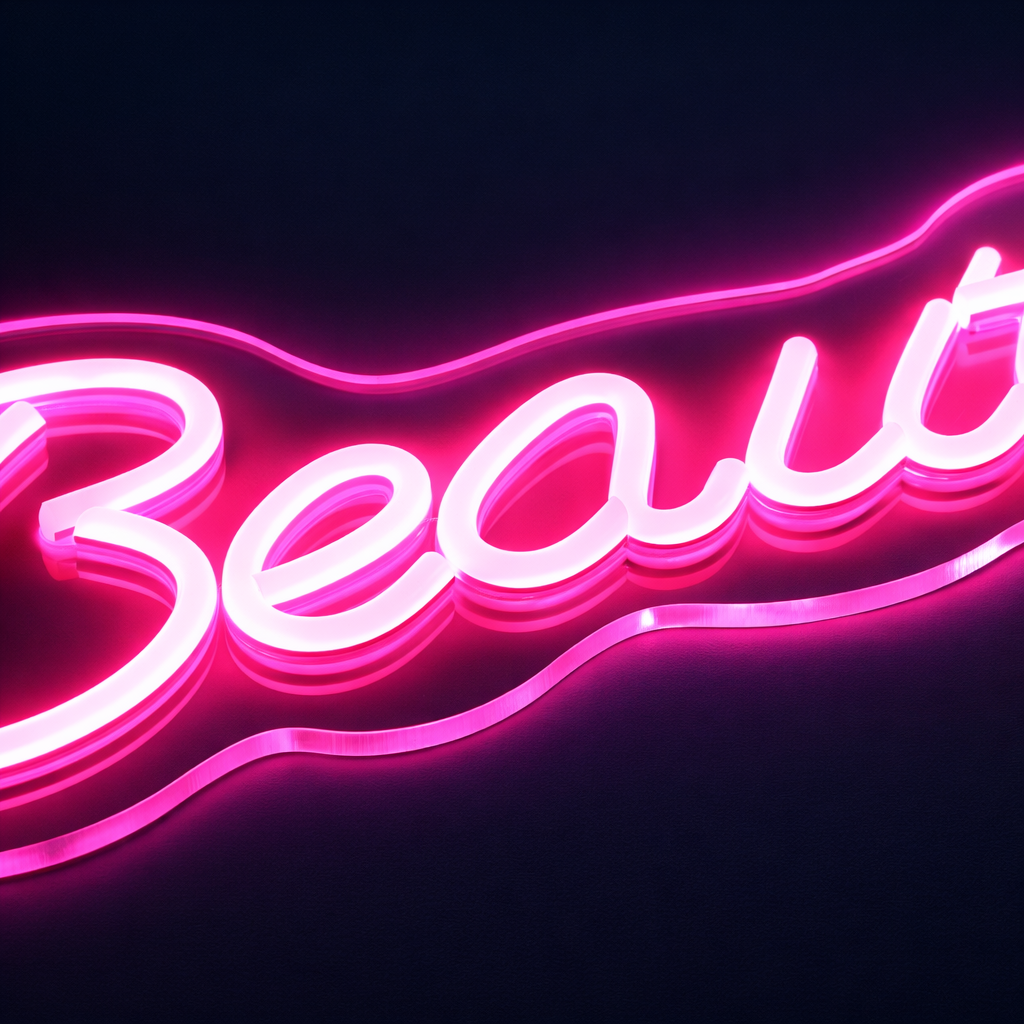Beautiful Neon Væglampe