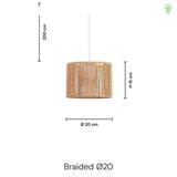 Braided Pendel Ø20