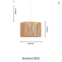 Braided Pendel Ø30