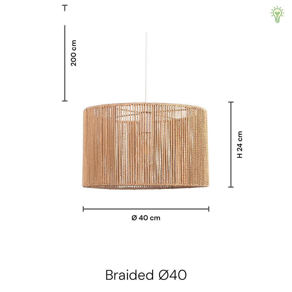 Braided Pendel Ø40