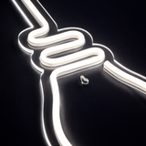 Bulb Neon Væglampe Varm Hvid