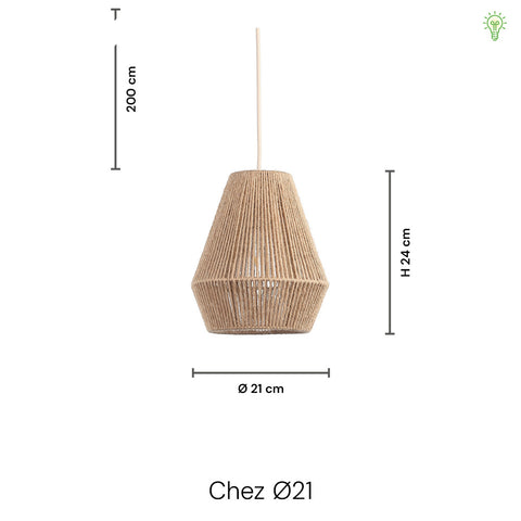 Chez Pendel Ø21 Jute