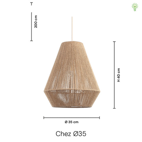 Chez Pendel Ø35 Jute
