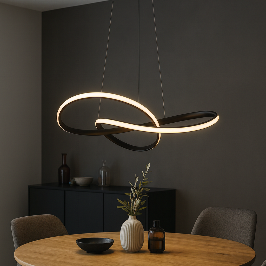 Consa Pendel Ø50 Sort-ITALUX-OutletLamper.dk