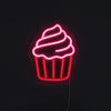 Cupcake Neon Væglampe