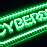 Cybersport Neon Væglampe
