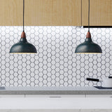 Oak Pendel Ø24 Galvaniseret Blå-Nordic Seasons-OutletLamper.dk
