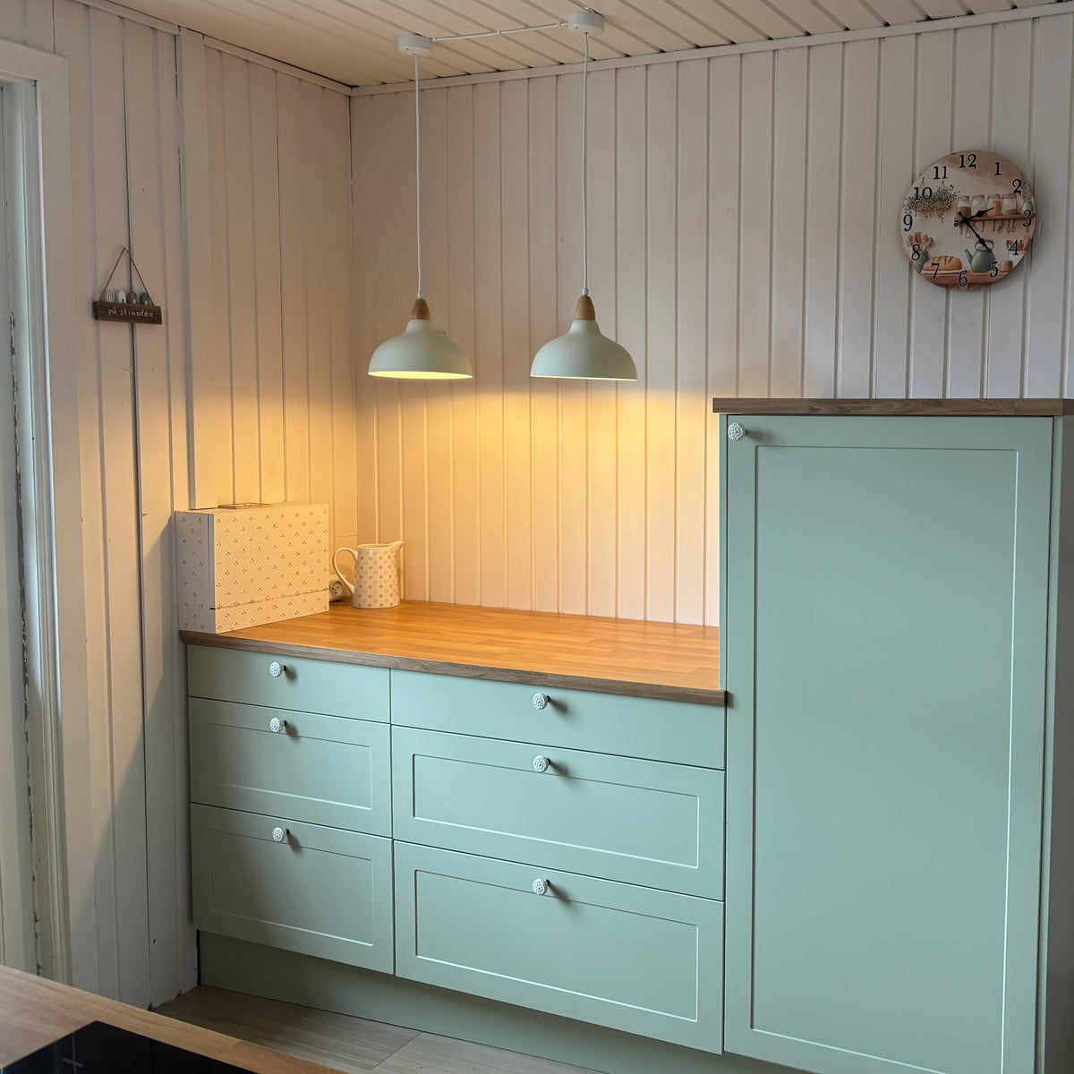 Oak Pendel Ø24 Lyst Træ