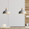 Oak Pendel Ø24 Glossy Grå