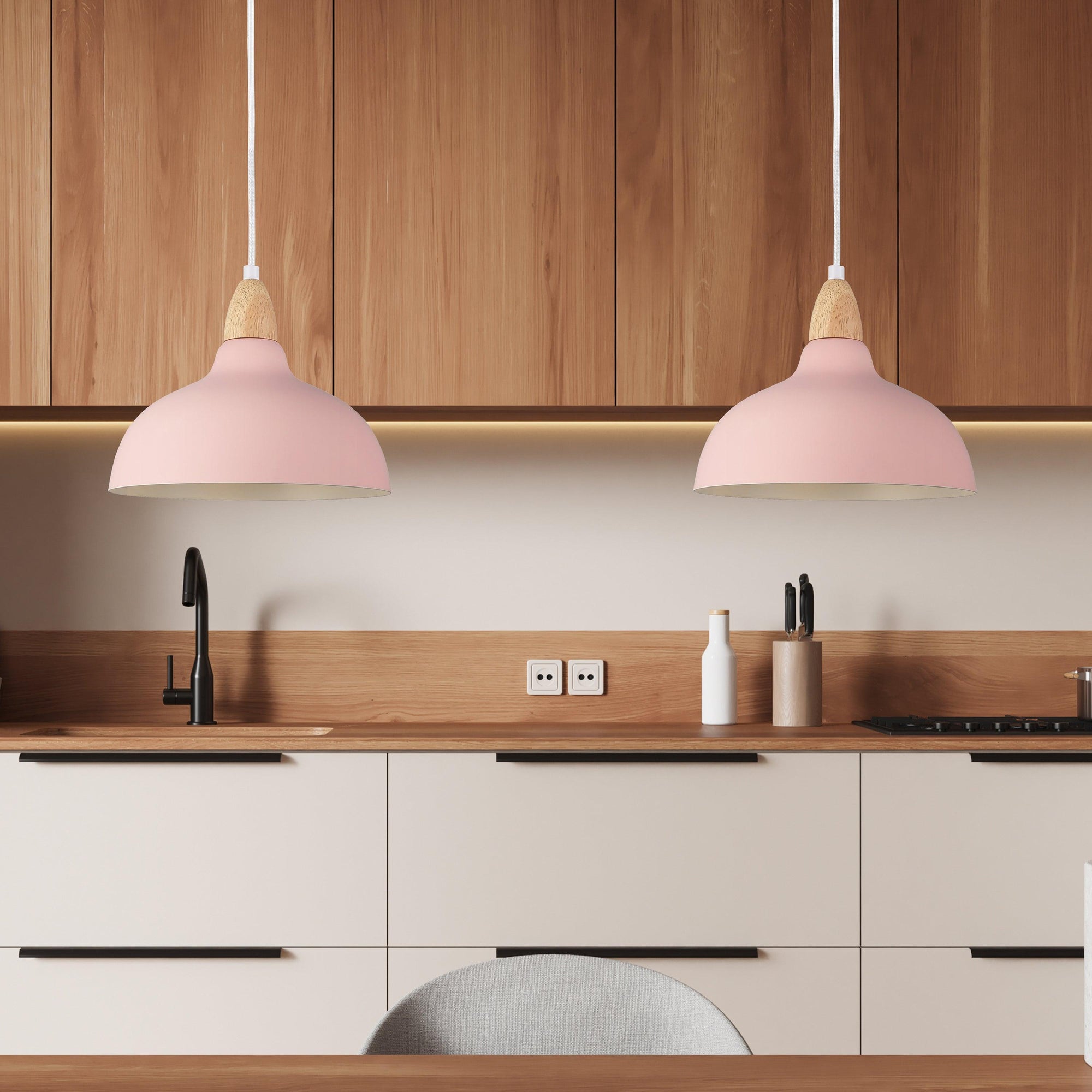 Oak Pendel Ø24 Flamingo Pink-Nordic Seasons-OutletLamper.dk