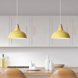 Oak Pendel Ø24 Lemon Gul-Nordic Seasons-OutletLamper.dk