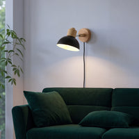 Boom Væglampe Sort-Nordic Seasons-OutletLamper.dk