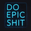 Do Epic Shit Neon Væglampe