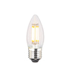 8 x LED 4W B35 Kertepære Klar Dæmpbar E27-OutletLamper.dk-OutletLamper.dk
