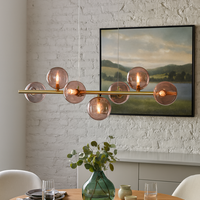 Bubbles Langbordspendel 90cm Pink-Nordic Seasons-OutletLamper.dk