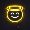 Emoji Angel Neon Væglampe