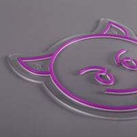 Emoji Devil Neon Væglampe-Lightish-OutletLamper.dk