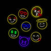Emoji Flirty Neon Væglampe