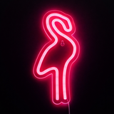 Flamingo Neon Væglampe
