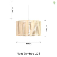 Fleet Bamboo Pendel Ø33