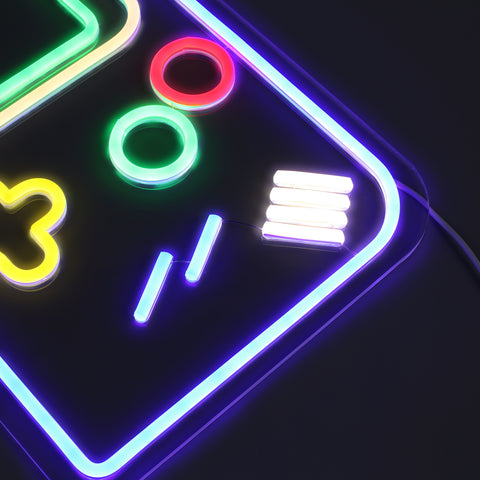 Gameboy Neon Væglampe