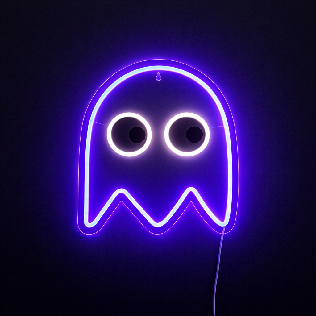 Ghost Neon Væglampe