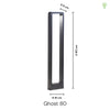 Rio LED Udendørs Havelampe 80cm