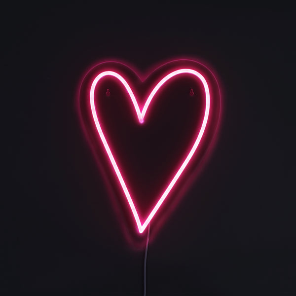 Heart Neon Væglampe