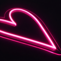 Heart Neon Væglampe