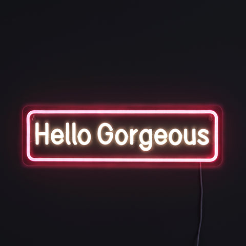 Hello Georgeous Neon Væglampe