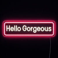 Hello Gorgeous Neon Væglampe