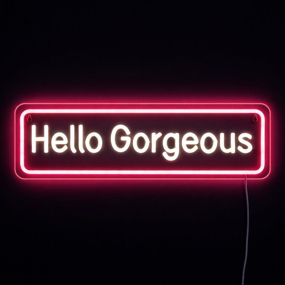 Hello Gorgeous Neon Væglampe