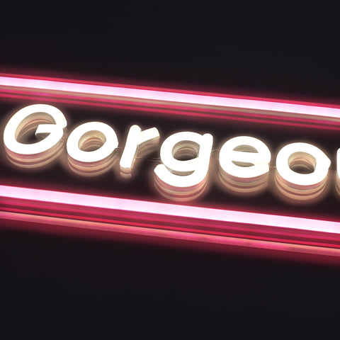 Hello Georgeous Neon Væglampe