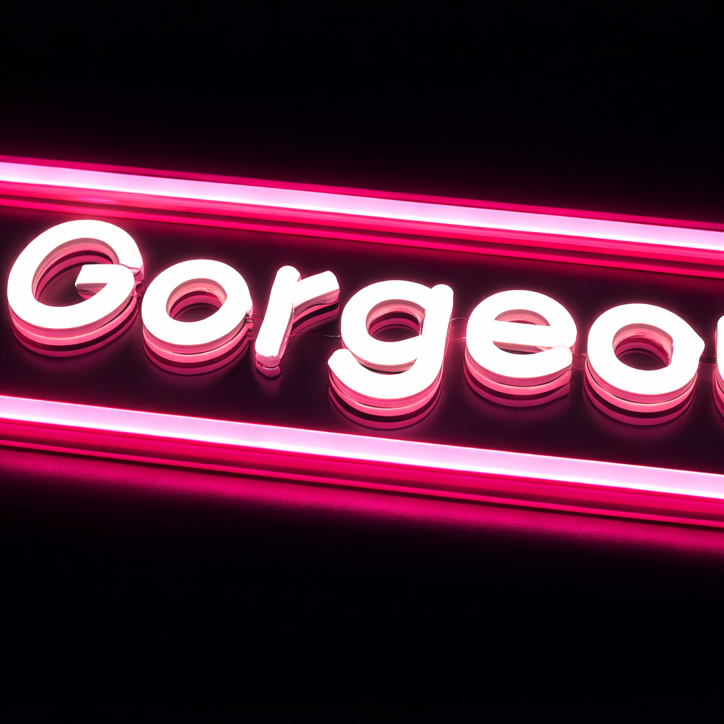 Hello Gorgeous Neon Væglampe