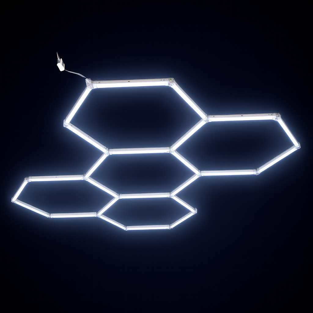 Hexagon Garage LED 5-Set RGB-Lightish-OutletLamper.dk