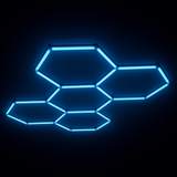 Hexagon Garage LED 5-Set RGB-Lightish-OutletLamper.dk