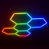 Hexagon Garage LED 5-Set RGB-Lightish-OutletLamper.dk